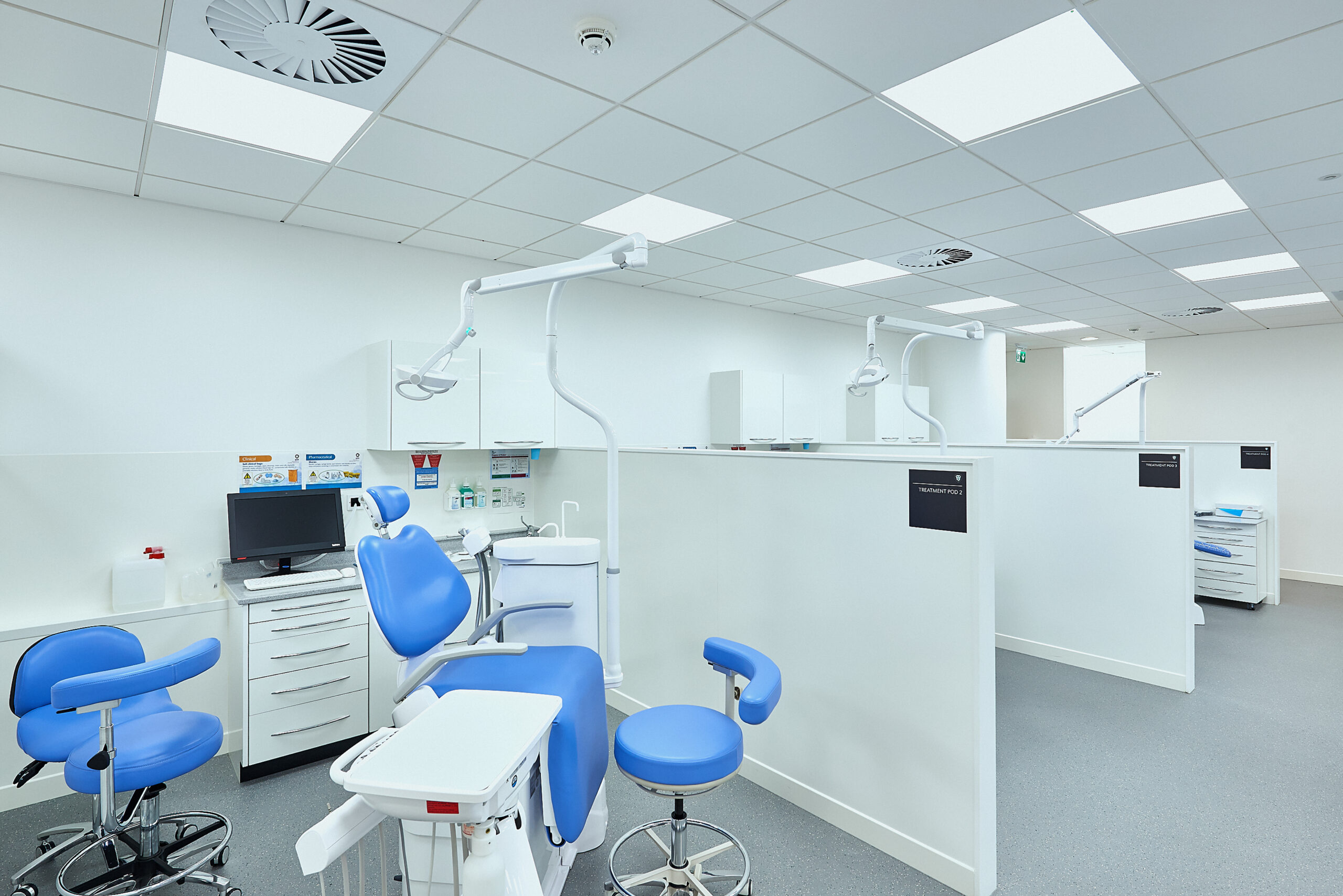 Healthcare fit out for BPP Dentistry Institute